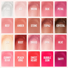 Maybelline Lifter Gloss XL wand shows precise, even application process