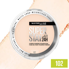Maybelline Super Stay Hybrid foundation stays put through workouts.