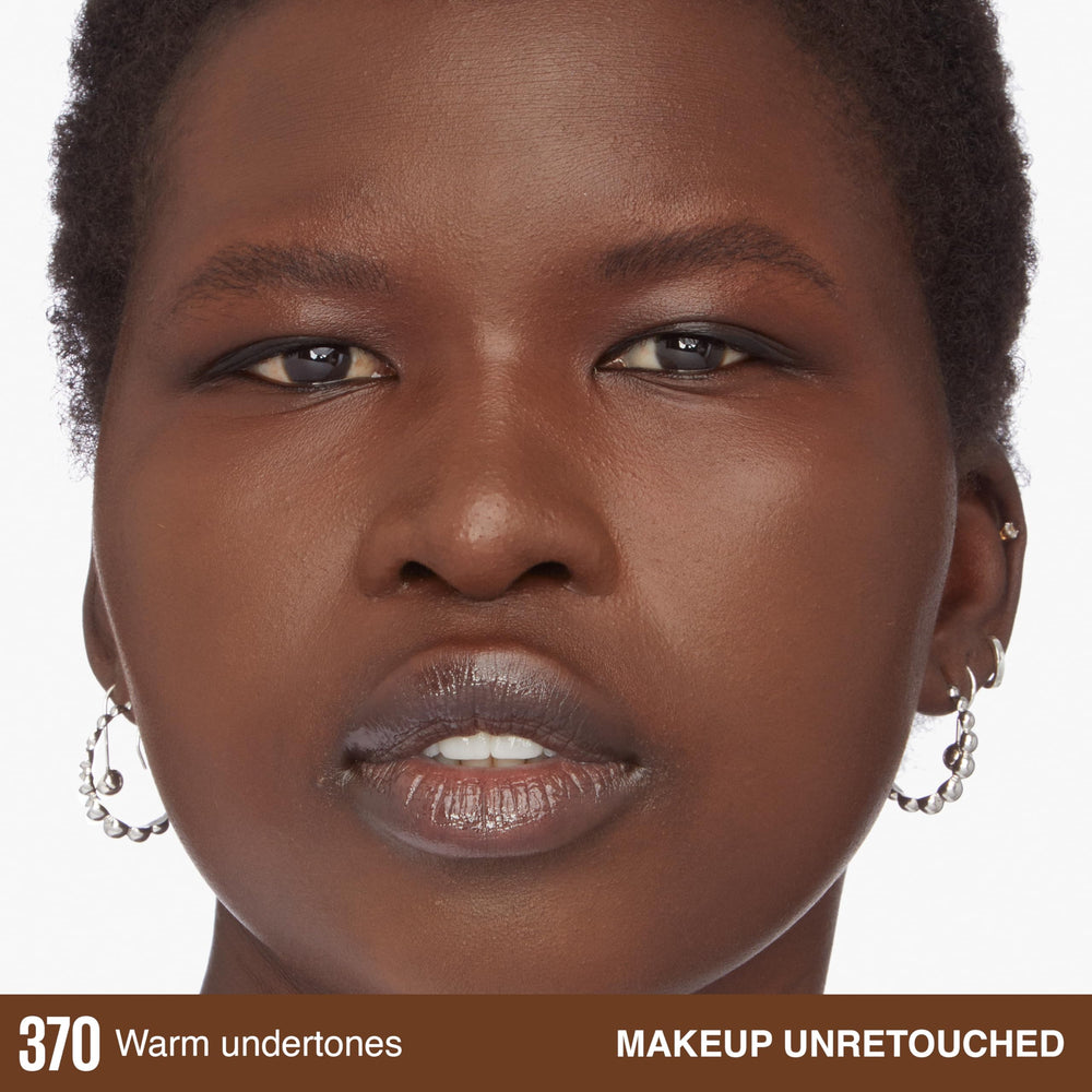 Maybelline Lumi-Matte foundation swatches in multiple shades for seamless color match.