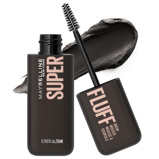 Maybelline Superfluff Brow Mousse with fluff brush for soft, full brows