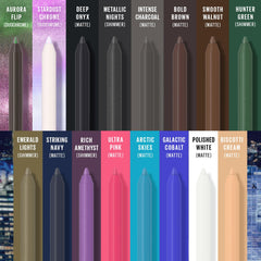 Maybelline Tattoo Studio Emerald Lights demonstrates sharpened precision for defined edges