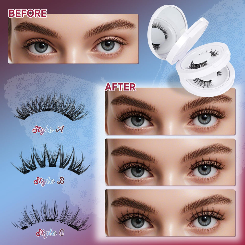 Mayhug magnetic lash box with mirror keeps lashes organized