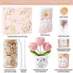 MAYICIVO self-care kit on display, elegant spa-inspired gift idea.