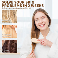 MAYJAM oil applied during scalp massage supports soft, nourished hair.