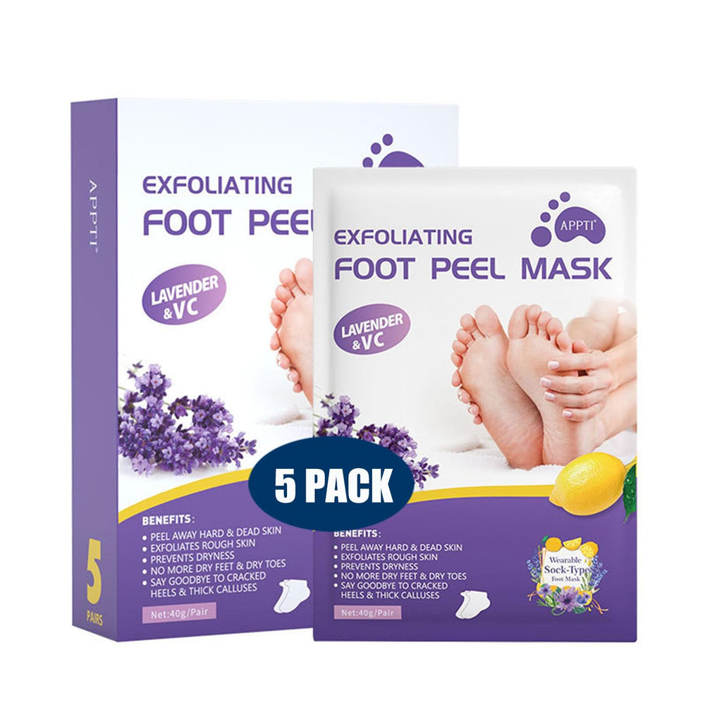 Mckkymi front packaging showing lavender scent and five booties for clear benefits