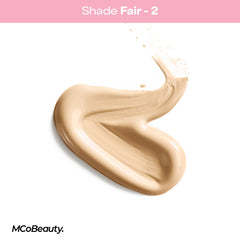 MCoBeauty Flawless Glow foundation-mixing boosts luminosity for balanced complexion.