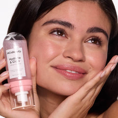 MCoBeauty watermelon-scent mist spritz adds refreshing glow.