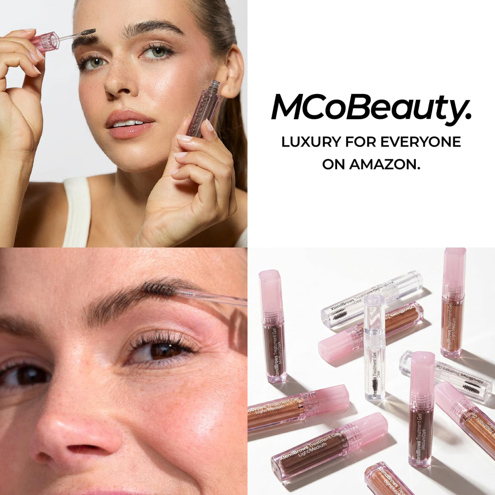 MCoBeauty XtendBrows benefits for easy brow care.