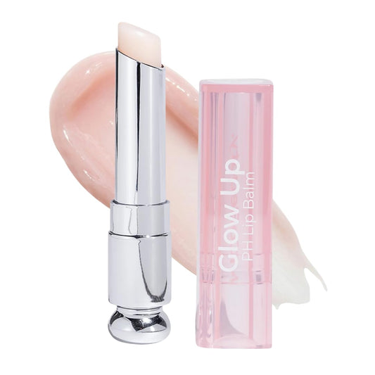 MCoBeauty Glow Up lip balm with universal pink tint for natural color