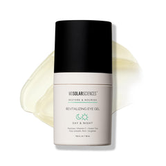 MDSolarSciences Revitalizing Eye Gel bottle shown for brightening and soothing under-eye skin