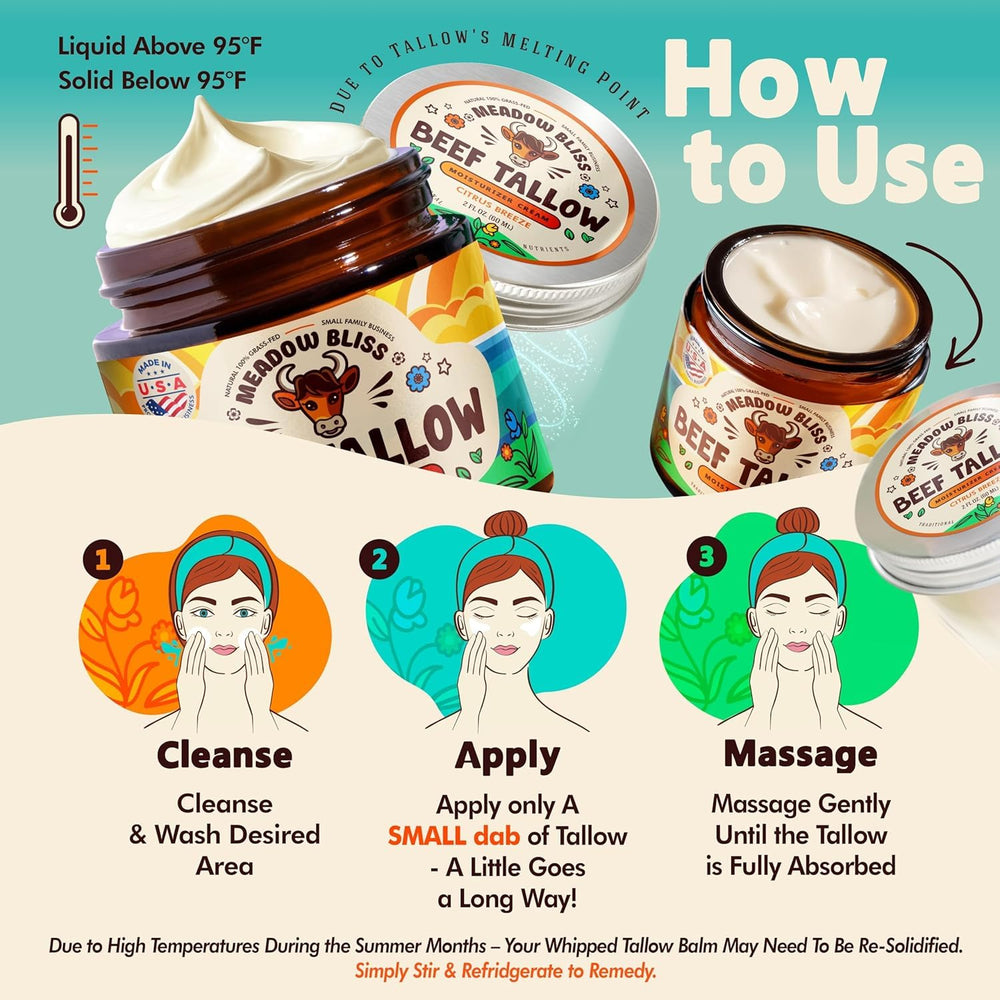 Meadow Bliss hands and face application scene shows versatile moisturizing.