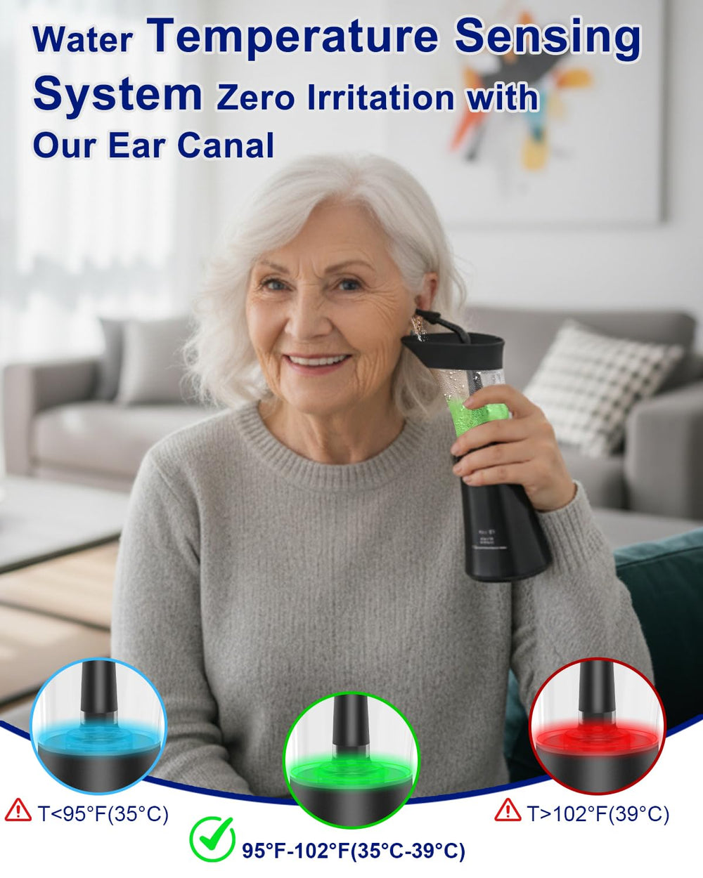 Six hygienic replacement nozzles support family use