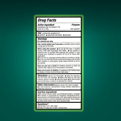 Ingredient highlight view showing coal tar presence in Medicasp formulation.