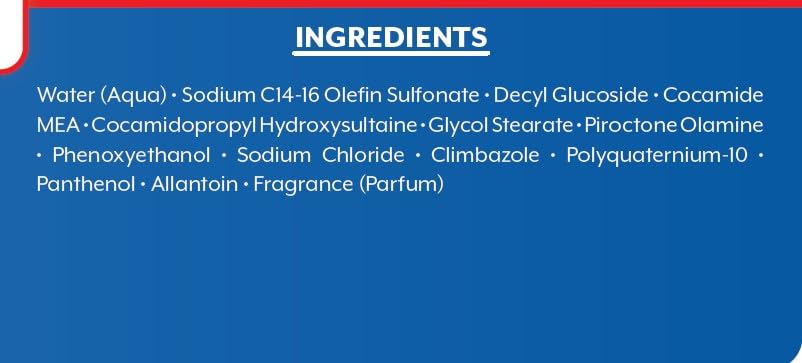 Mediceuticals X-Folate Shampoo packaging detail and box highlight USP-water purity.