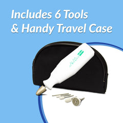 Medicool Nail Care Plus diamond filing attachments ensure safe, long-lasting shaping.