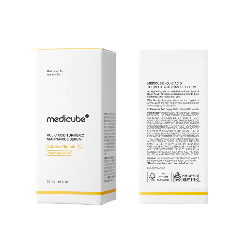 Medicube Brightening application motion illustrates easy routine integration