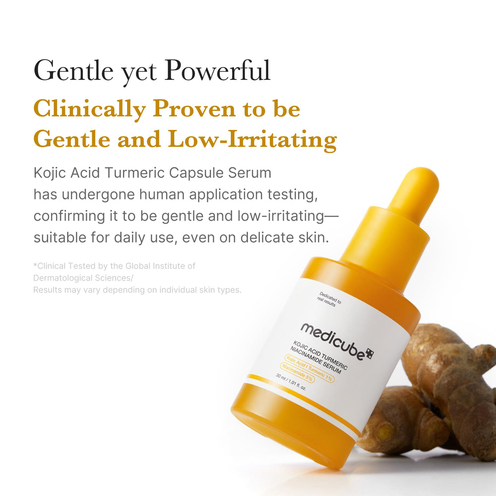 Medicube Dermatologist-tested Gentle image signals safe daily use