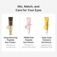 Refreshing cooling sensation around the eye area with Medicube Eye Serum