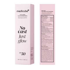 Medicube No Cast Just Glow makeup base ready for seamless foundation application.