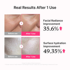Hyaluronic layer detail in Medicube PDRN Pink Glow Serum for hydration