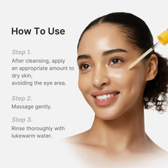Medicube Peel Shot being massaged onto the face during routine