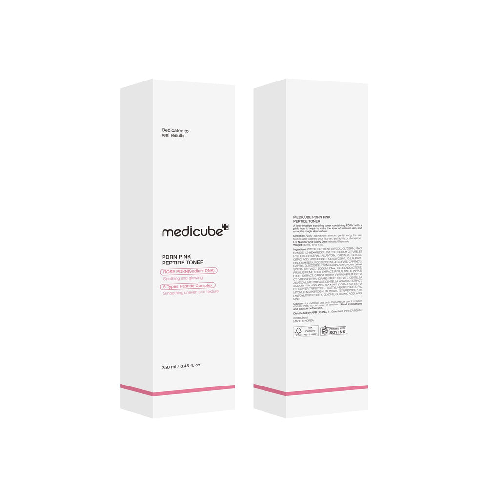 Medicube Rose PDRN Toner nonsticky texture suited for sensitive or oily skin.