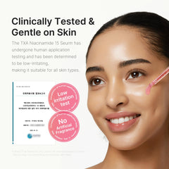 Medicube TXA+Niacinamide Glow Serum texture close-up reveals gel-like consistency