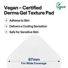 Soft square pad texture ready for daily multitask toning.
