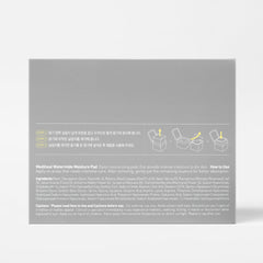 Pads used as sheet mask to tone and nourish the skin.