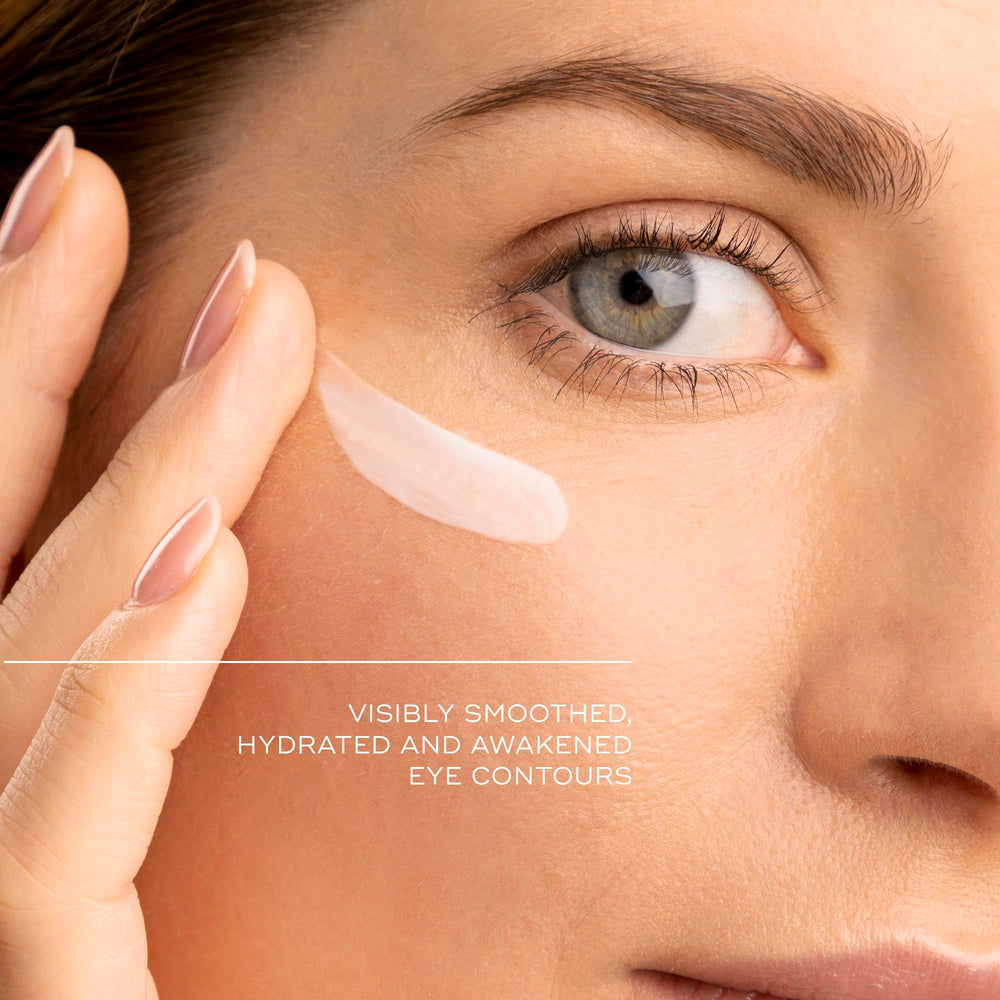 Medik8 Advanced Night Eye Cream being applied under the eye for smoothing effect