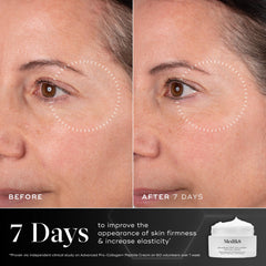 Medik8 Advanced Pro Collagen Peptide Cream texture detail with creamy feel