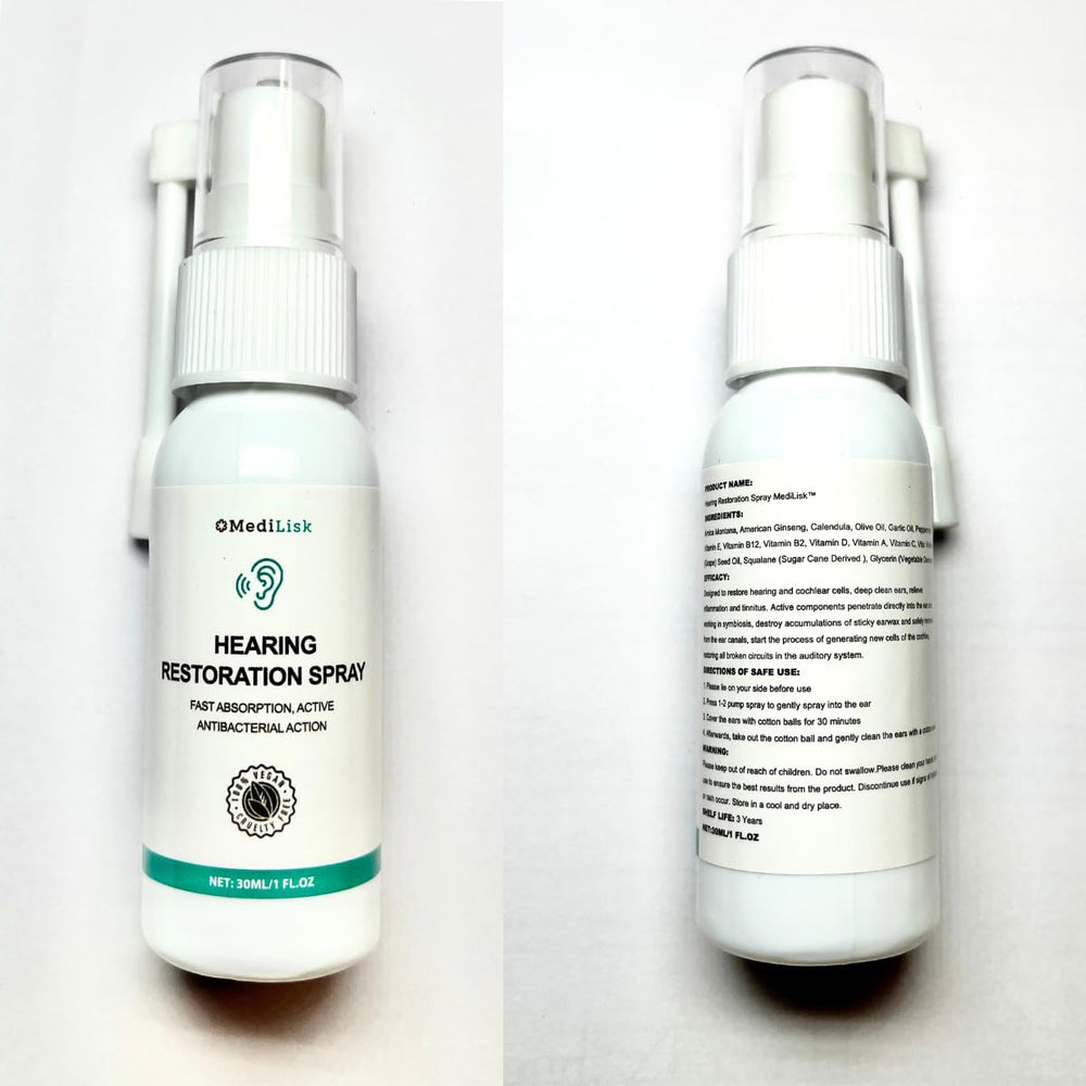 MediLisk routine supports regular ear hygiene at home.