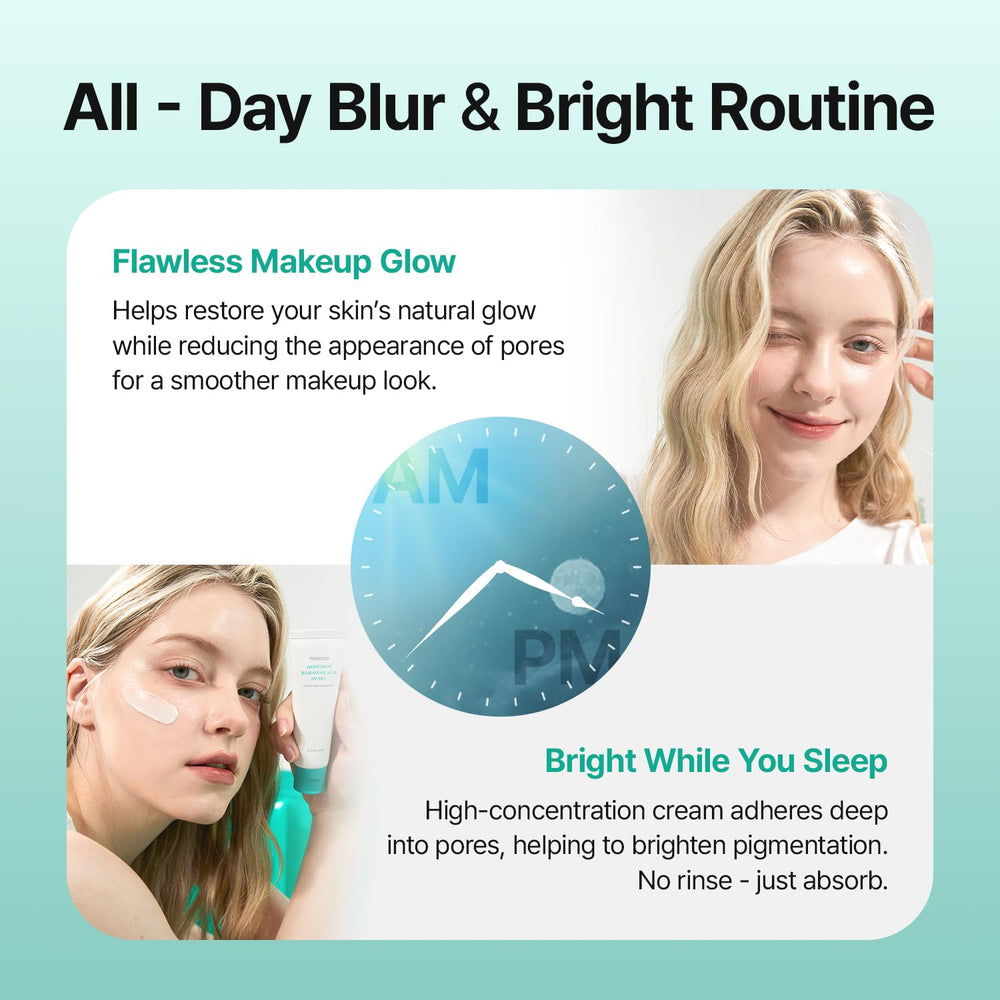 MEDITHERAPY Porethera application on fingertip for quick morning use.