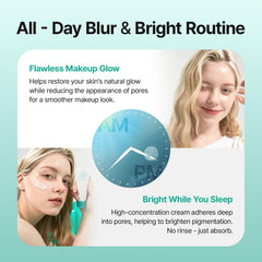 MEDITHERAPY Porethera application on fingertip for quick morning use.