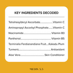 Citrus scent swirl with Medix 5.5 Radiant Glow boosts morning freshness