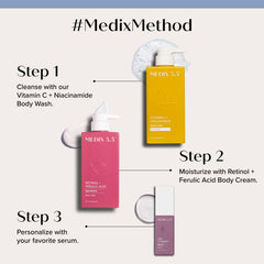 Medix 5.5 daily use wash texture showing a gentle, hydrating touch