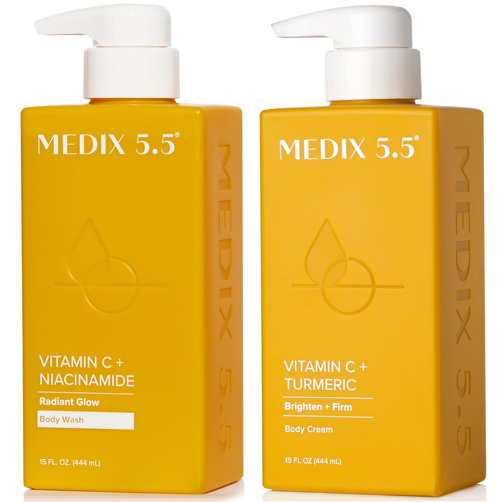 Medix 5.5 Vitamin C Body Wash bottle for a refreshing cleanse
