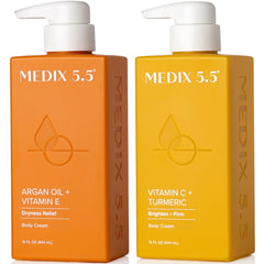 Medix 5.5 Vitamin C Cream bottle for brightening and even-toned skin.