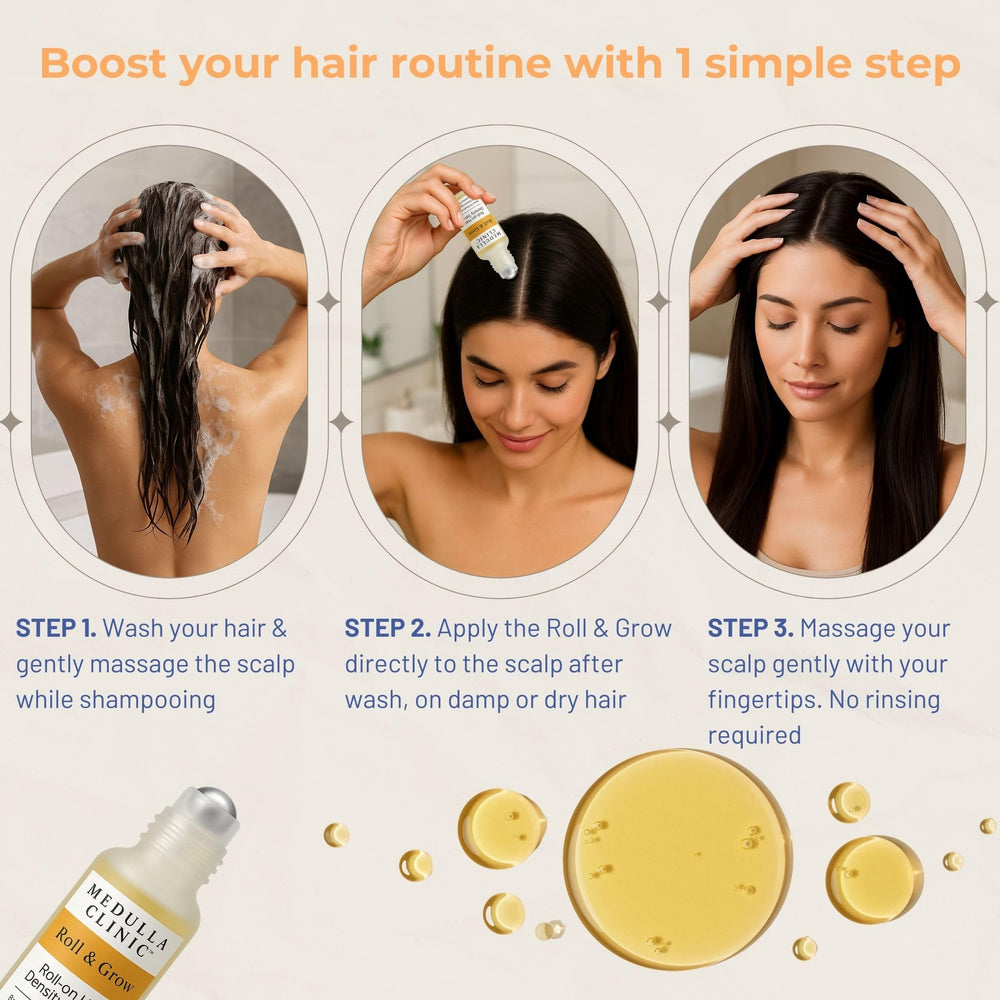 Medulla Clinic Batana oil ingredient shown for nourishing hair