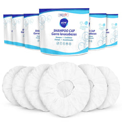 MedVance Gentle No-Rinse Cap packaging emphasizing travel-friendly design.