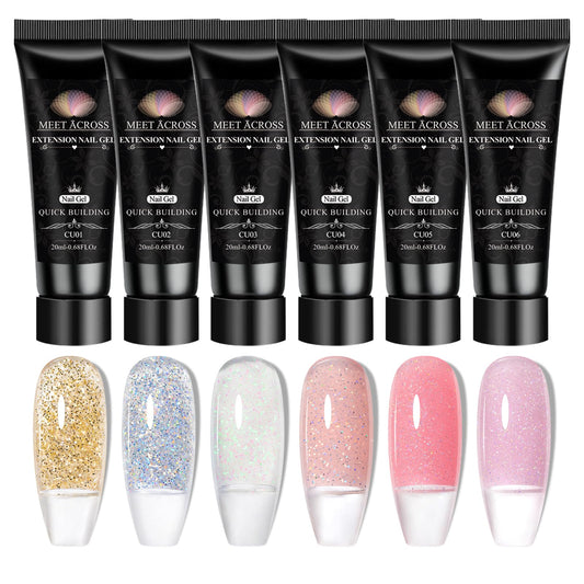 MEET ACROSS front packaging showing six gel pots, clear labeling and neat presentation for easy selection
