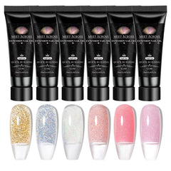 MEET ACROSS front packaging showing six gel pots, clear labeling and neat presentation for easy selection