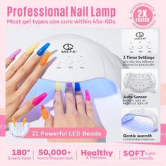 MEFA at-home salon setup for personal care or gifting