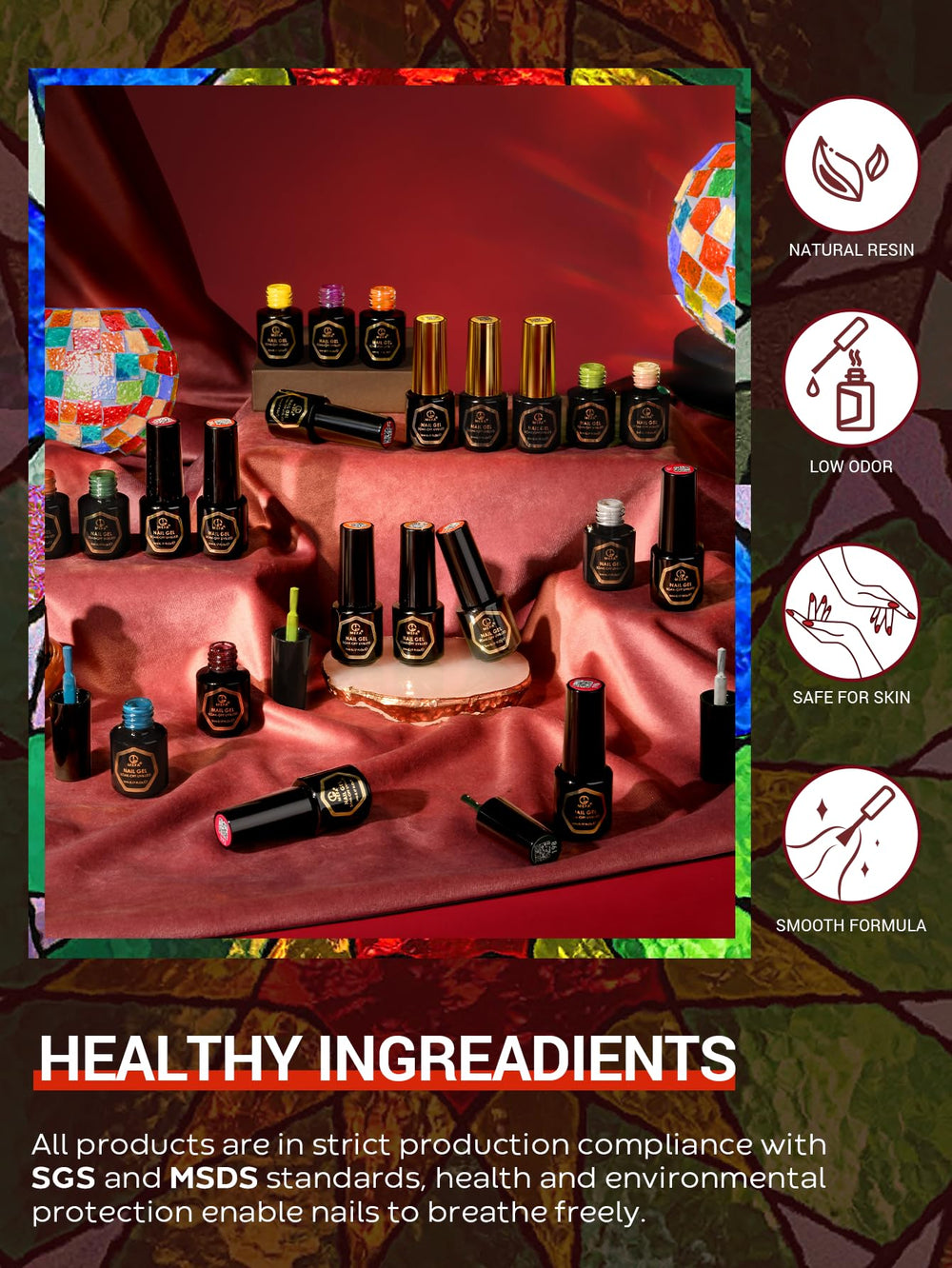 MEFA base coat bottle for smooth foundation and durability