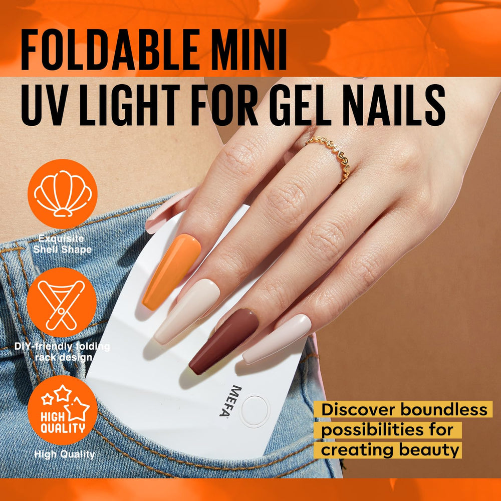 MEFA maroon red gel shade for rich, dramatic nails.