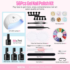 MEFA gift-ready kit ideal for birthdays, holidays, and DIY spa nights.