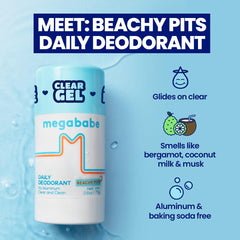 Close-up of Megababe Beachy Pits Fresh creamy texture