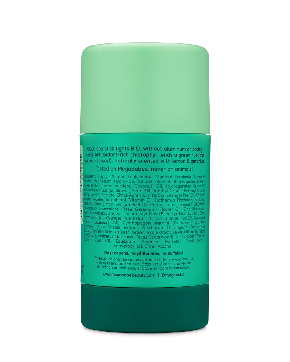 Megababe Daily Deodorant packaging is travel-friendly for on-the-go freshness.