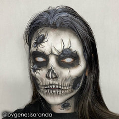 Mehron Fantasy FX white face paint tube for high-contrast highlights and clean lines.