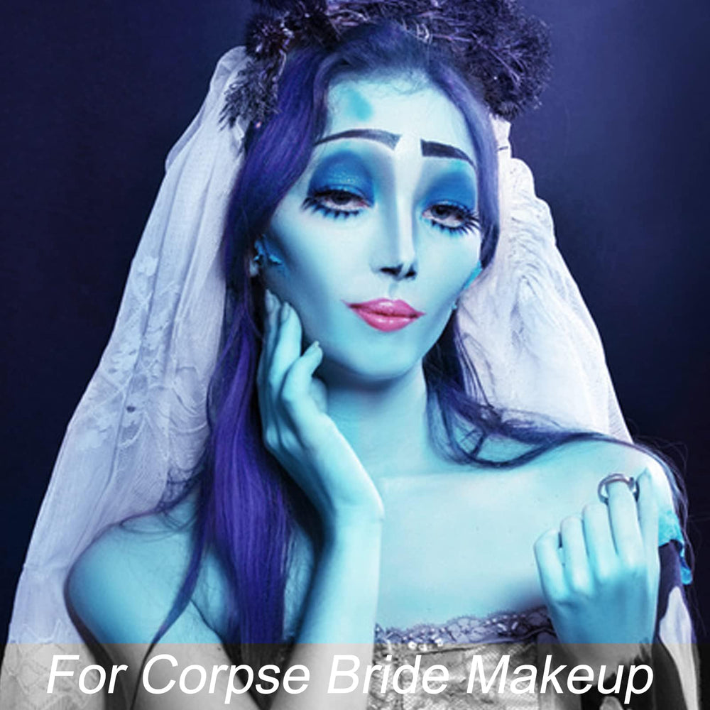 MEICOLY Sally Makeup Kit versatile palette for multiple ghostly looks.